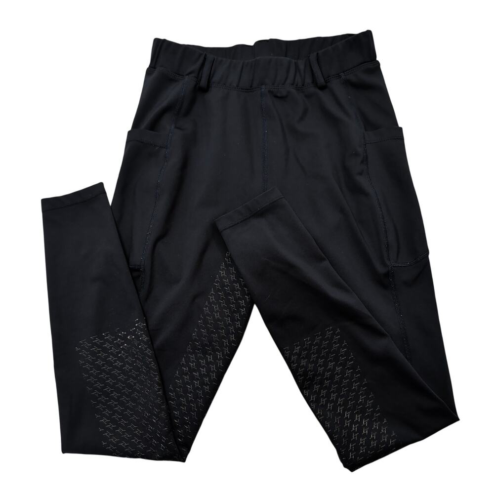 Turnhier Navy Riding Leggings, Size Kids XL